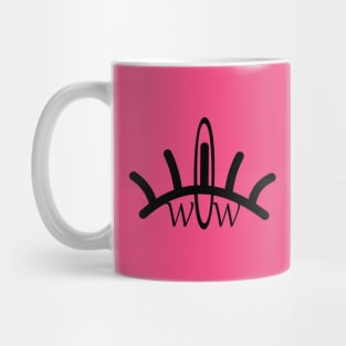 Eyelashes Mug